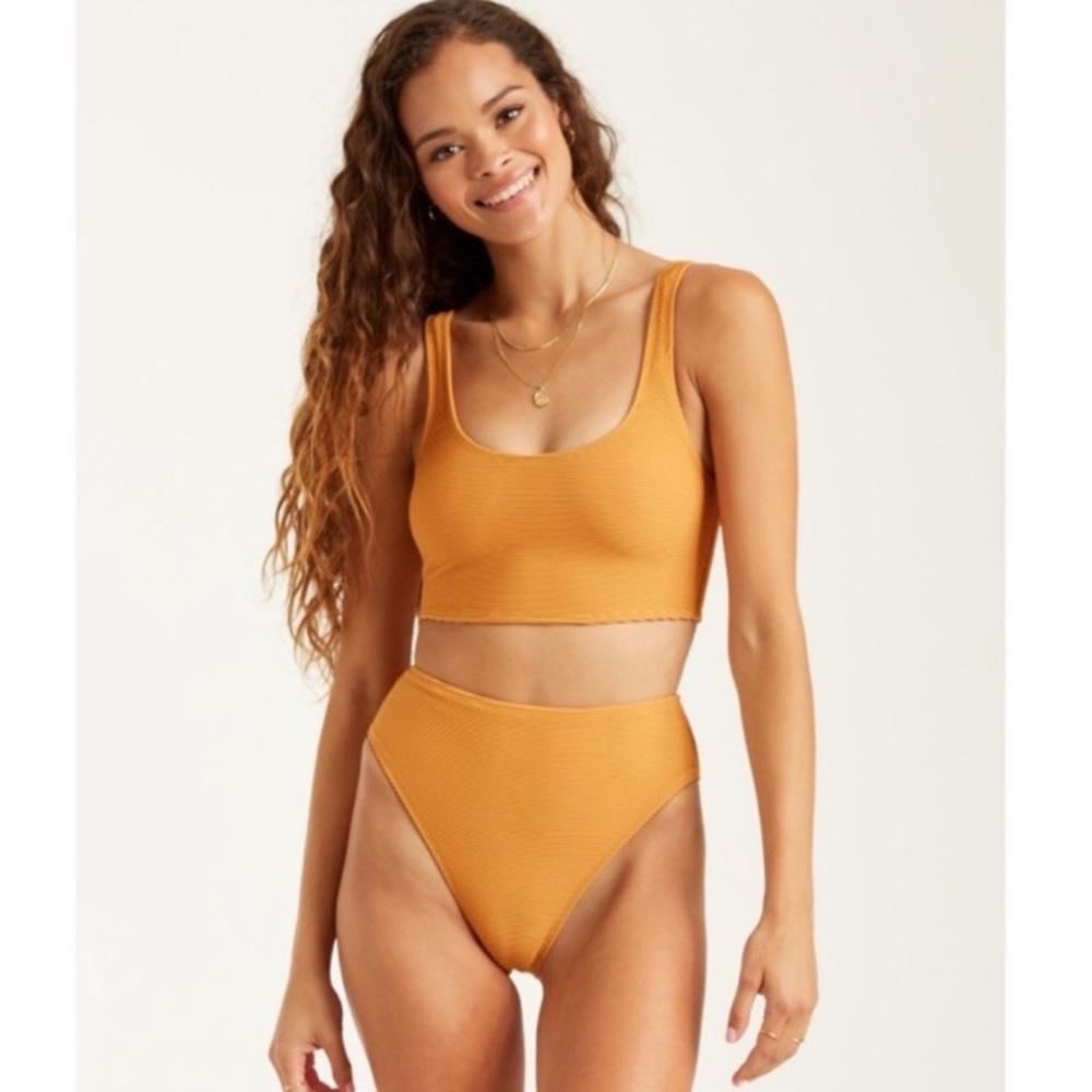 Billabong Sunbound bikini in Wild Honey (Small Top, Medium Bottom)